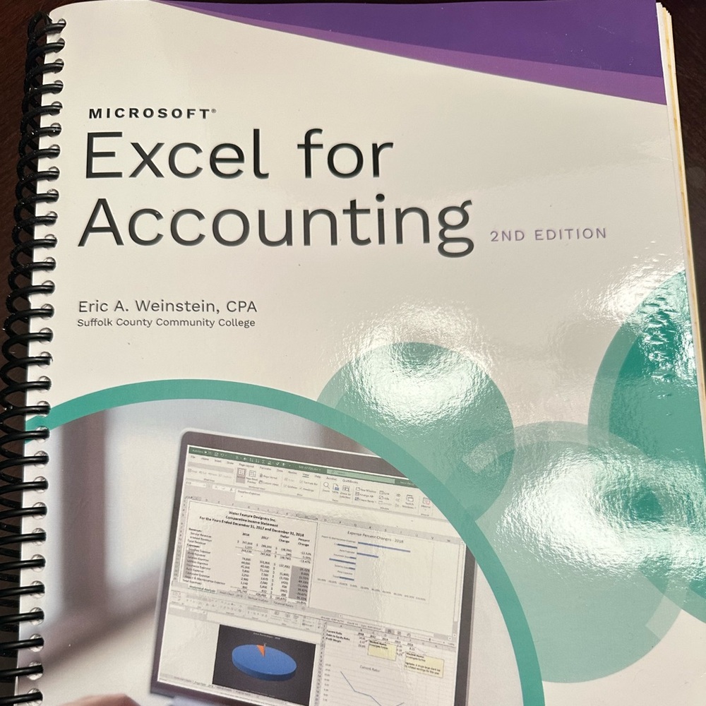 Microsoft Excel for Accounting 2ND Edition